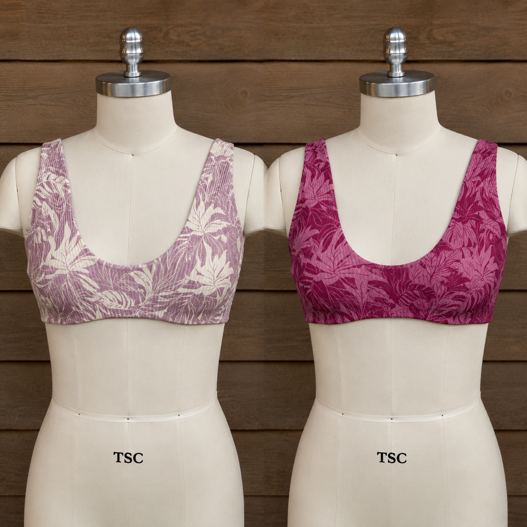 Tide & Two X HoniHoni- Handmade Reversible Bikini Set