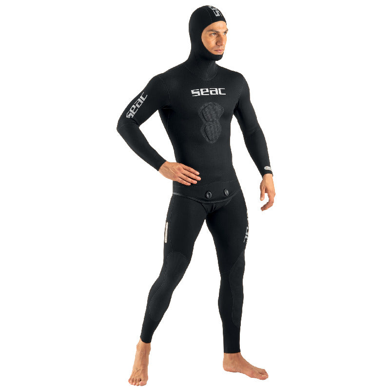 SEAC Black Shark Wetsuit (7MM TOP/5MM BOTTOM)