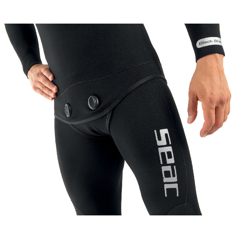 SEAC Black Shark Wetsuit (7MM TOP/5MM BOTTOM)