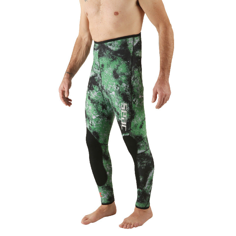 SEAC Tattoo Flex Green Spearfishing Suit (7MM TOP/5MM BOTTOM)