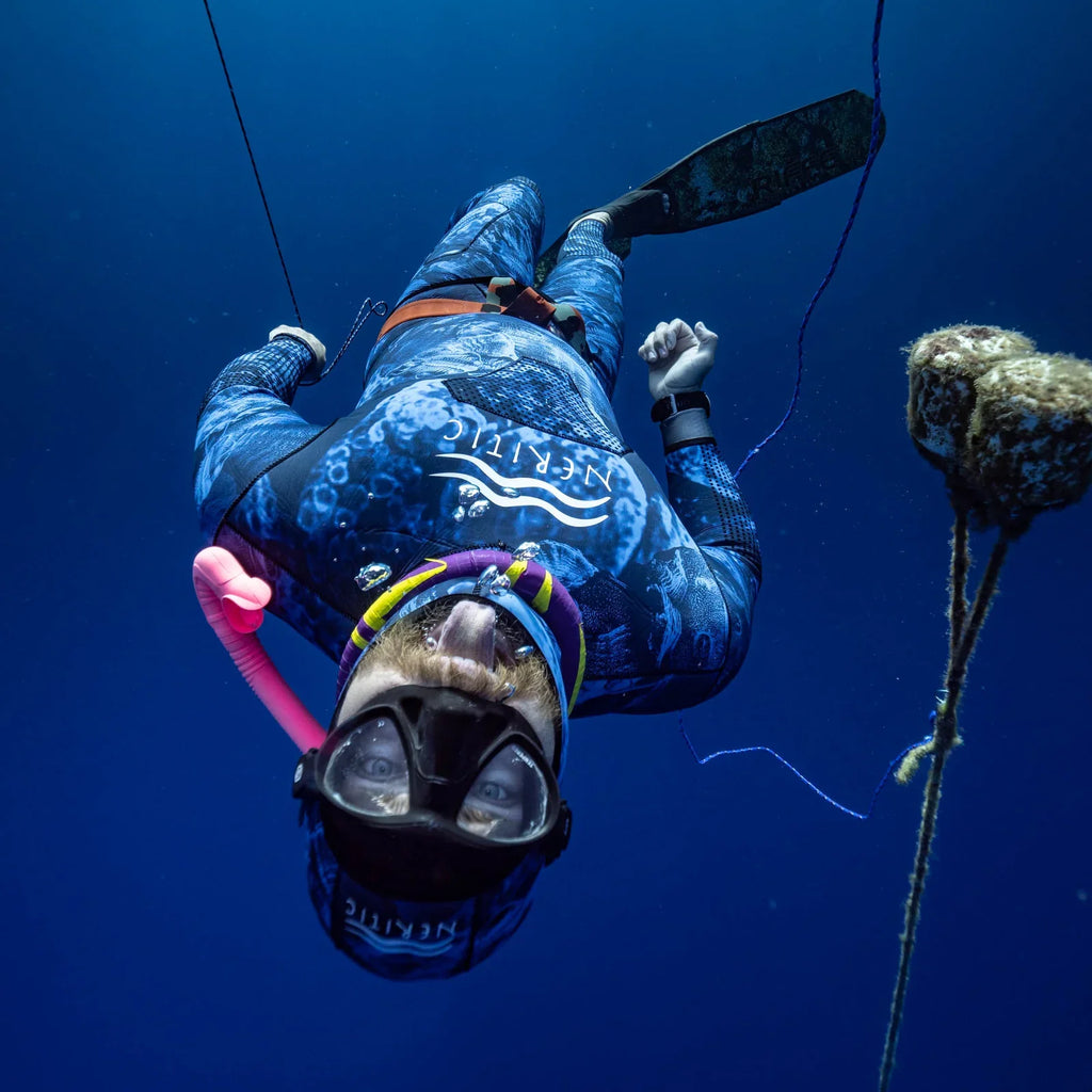 5mm Open Cell Wetsuit - Blue Trilobite Camo