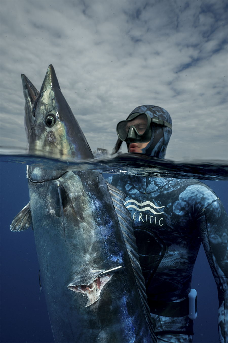 3mm Open Cell Wetsuit - Blue Trilobite Camo