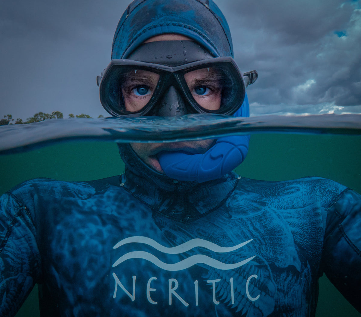 5mm Open Cell Wetsuit - Blue Trilobite Camo
