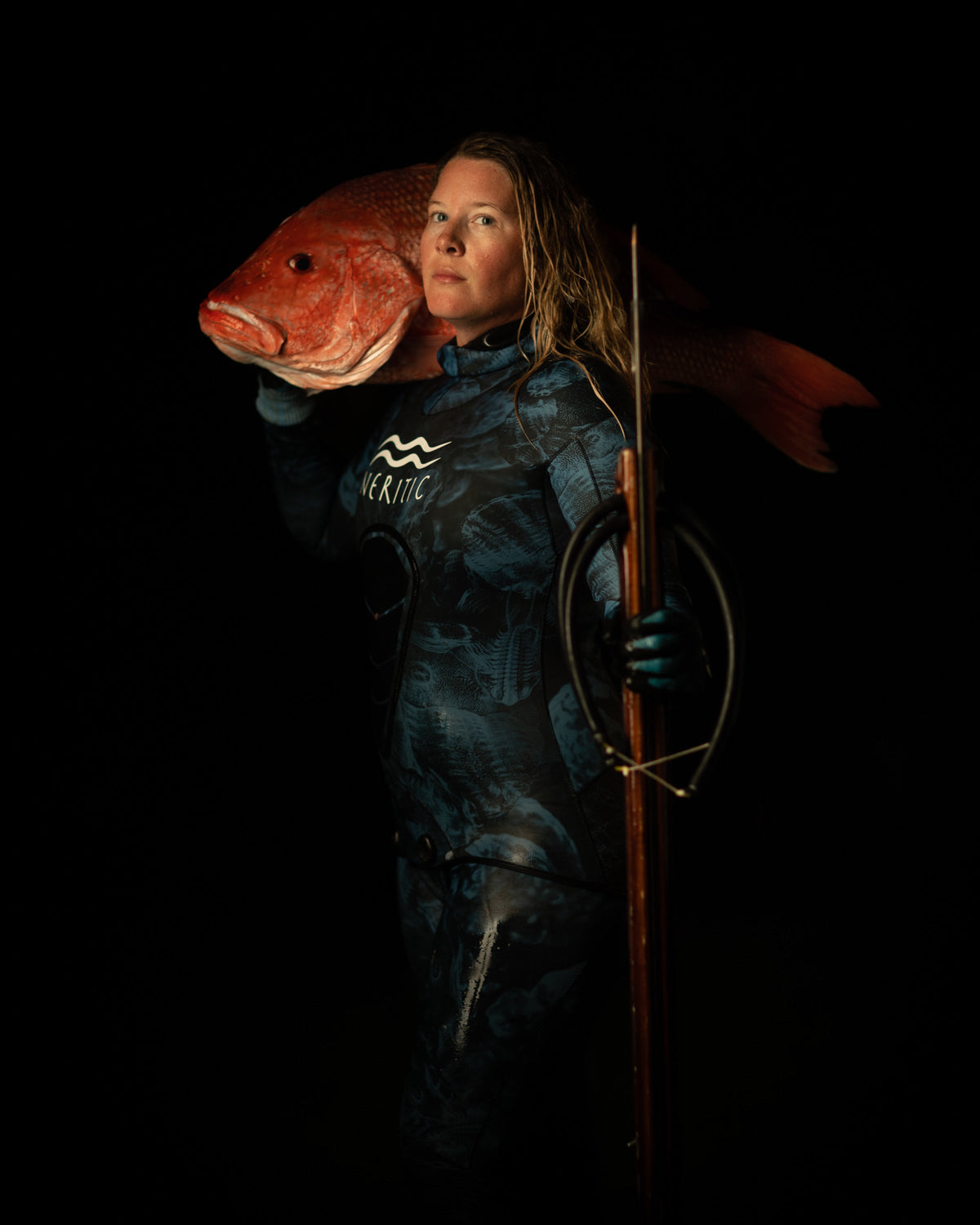5mm Open Cell Wetsuit - Blue Trilobite Camo