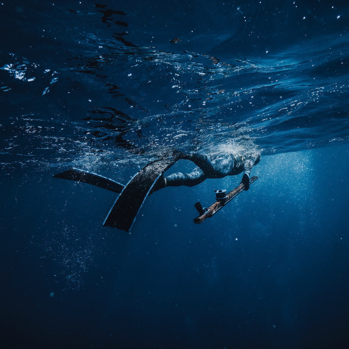5mm Open Cell Wetsuit - Blue Trilobite Camo